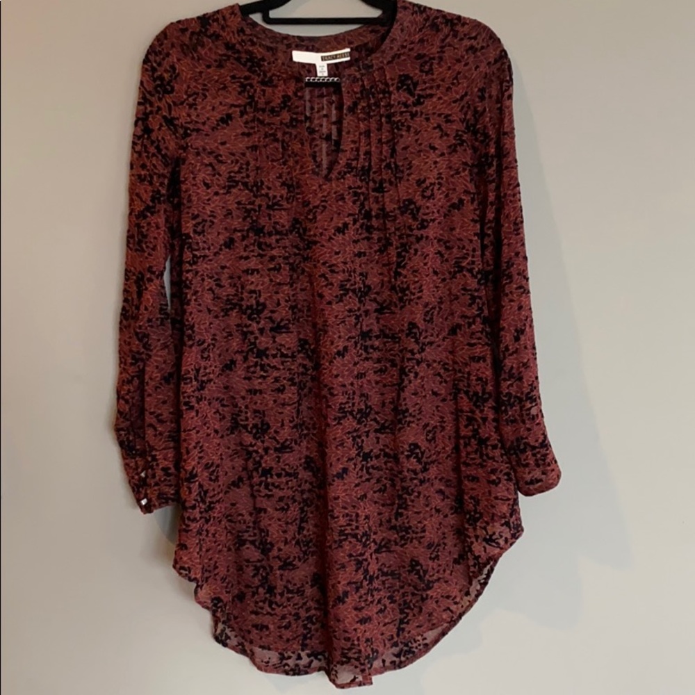 Tracy Reese tunic dress overlay